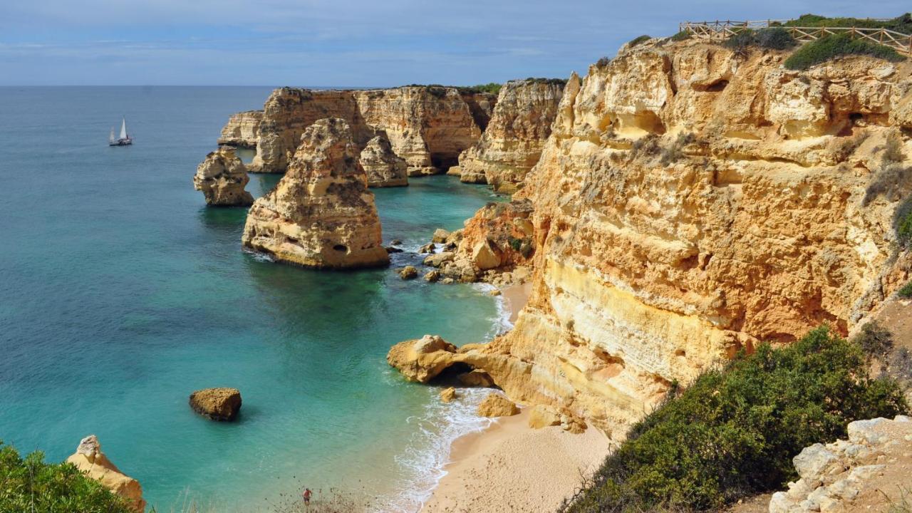Casa Goa-Quinta Do Paraiso, Carvoeiro Beach Bagian luar foto